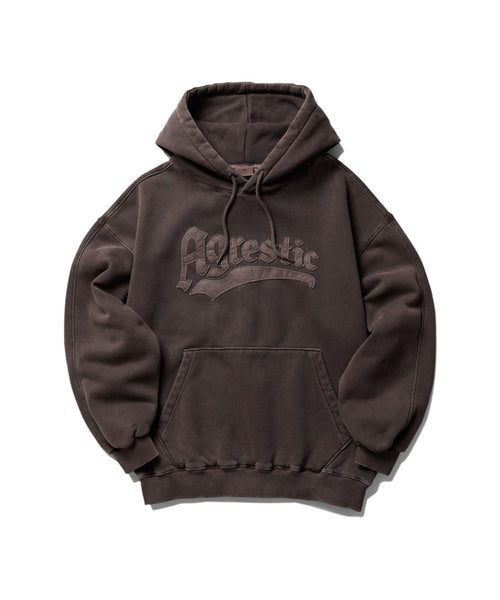 【PERSTEP】24FW★ Rustic Pigment Hoodie PERSTEP (パーステップ) - ラシックピグメントパーカー / Rustic