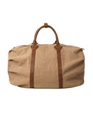 Tero Canvas Leather Duffle Bag