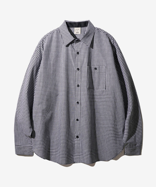 FEPLのBard Check Shirt 全3色 FEPL (ペプル) - バードチェックシャツ / Bard Check Shirt