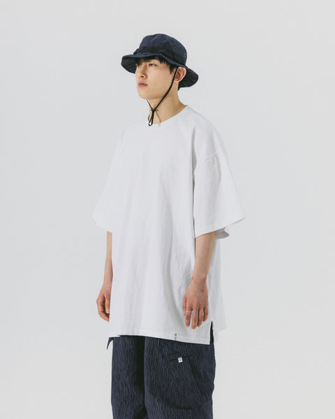 【ANGLAN】23SS★ [AG] Layered Essential Label Half Tee ANGLAN (アングラン) - [AG] Layered Essential Label Half Tee