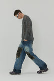 23SS PUNCHING KNIT CARDIGAN