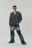 23SS PUNCHING KNIT CARDIGAN