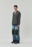 23SS PUNCHING KNIT CARDIGAN