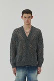 23SS PUNCHING KNIT CARDIGAN