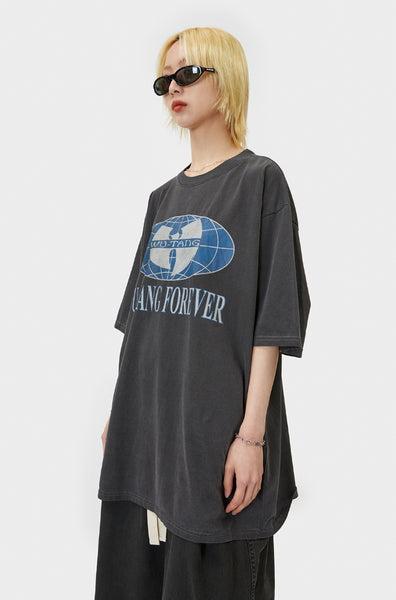 【Raucohouse】Wu tang clan printing over t-shirt 10219191_hi?h=630