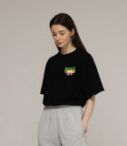 SMILE GOOD DAY Logo Dot Smile Short Sleeve Tee