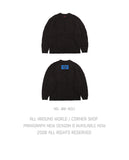 22FW Box Cable Knit No.031