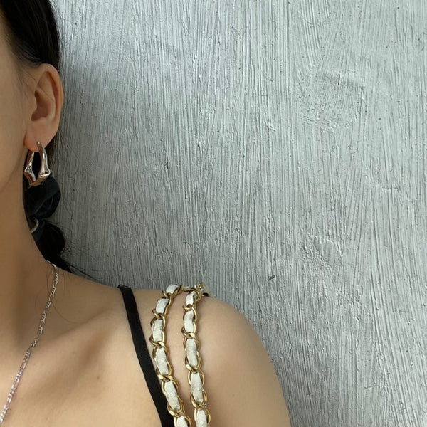 ☆BTS SUGA着用☆【justLoveR】☆Freya Earring.s☆ just LoveR.(ジャストラバー) - Freya Earrings - BTS シュガー