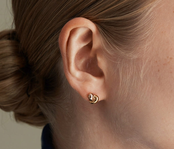 【HYERES LOR】Etrive 14K duet earring S HYÈRES LOR (イエールロール ) - Etrive 14K duet earring S