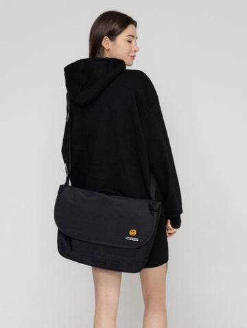 Embroidery Cross Messenger Bag