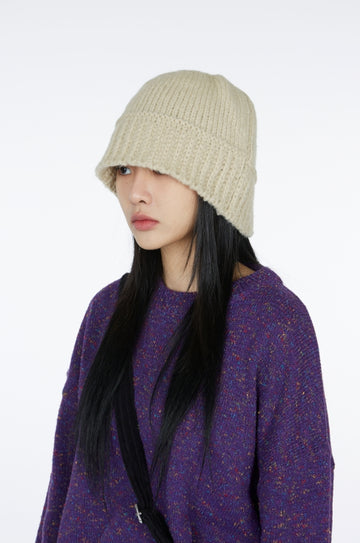 Alpaka knit bucket hat