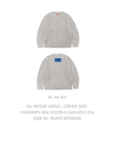 22FW Box Cable Knit No.031