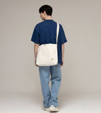 Flower Dot Embroidery Two-Way Eco Bag