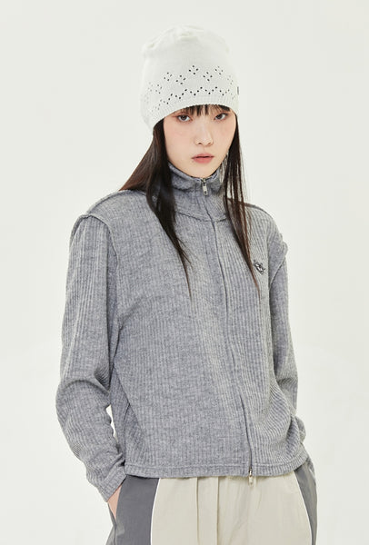 TARGETTO (ターゲット) - ZIP UP KNIT CARDIGAN – einz.jp