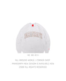 22FW Basic Embroidery Sweatshirt No.013