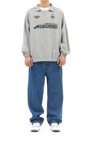 さらに100円引き◆MAHAGRID◆SPORT COLLARED SWEATSHIRT MUSINSA | MAHAGRID SPORT COLLARED SWEATSHIRT CREAM(MG2DFMM444A)