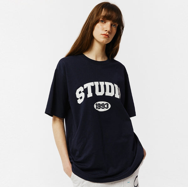 Tシャツ・カットソー 1993studio Studio Arch Logo T-Shirt_Green MUSINSA | 1993STUDIO Studio Arch Logo T-shirt_Green