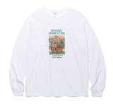 22FW FLOWER KITTY LS TEE