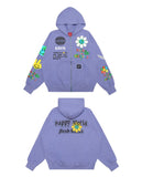 22ss Say Happy Hood Zip-up (No.20)