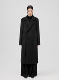 Oversized Wool Double Long Coat