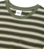 22FW STRIPED POCKET LS TEE