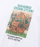 22FW FLOWER KITTY LS TEE