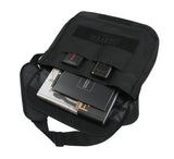 Green Flower Embroidered Cross Messenger Bag