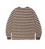 22FW STRIPED POCKET LS TEE