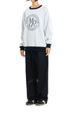 22FW MGD SERIF LOGO SWEATSHIRT