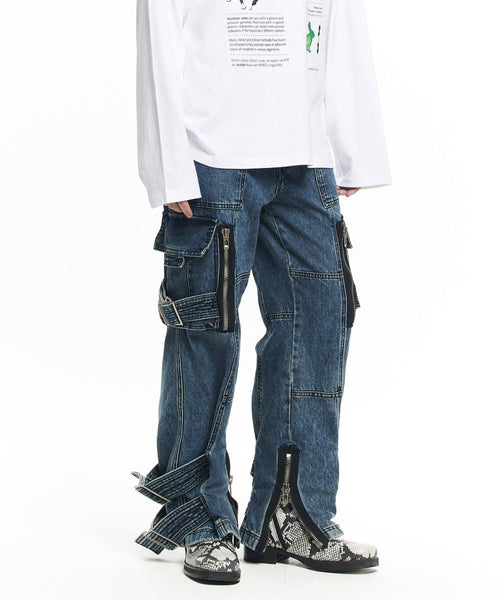 MAISON MINED(メゾンミネド) - DIVERSE GENERATE CARPENTER WIDE DENIM
