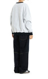 22FW MGD SERIF LOGO SWEATSHIRT
