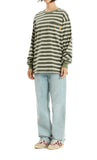 22FW STRIPED POCKET LS TEE
