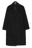 Oversized Wool Double Long Coat
