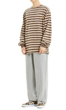 22FW STRIPED POCKET LS TEE