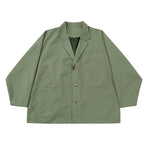 23SS Batwing Nylon Oversized Blazer