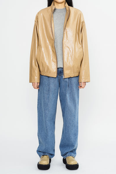 HI FI FNK(ハイファイファンク) - Cracked Leather Jacket – einz.jp