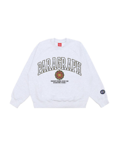 Paragraph(パラグラフ) - 22SS Shield Embroidery Sweatshirt