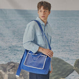 POST Canvas 2way Bag (L) Blue