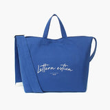 POST Canvas 2way Bag (L) Blue