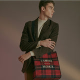 Tartan Unisex Tote Bag
