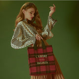 Tartan Unisex Tote Bag