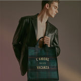 Tartan Unisex Tote Bag