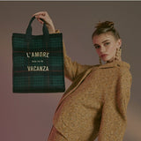 Tartan Unisex Tote Bag