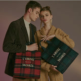 Tartan Unisex Tote Bag