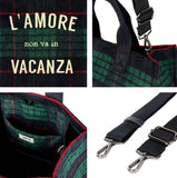 Tartan Unisex Tote Bag