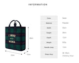 Tartan Unisex Tote Bag