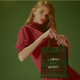 Tartan Small Tote Bag