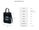 Tartan Small Tote Bag