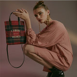 Tartan Small Tote Bag