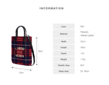 Tartan Small Tote Bag